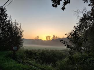 Zonsondergang Demerbeemd